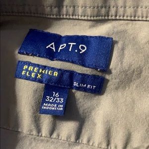 Apt. 9 men’s dress shirt